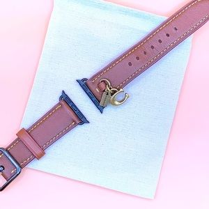 Coach Apple Watch band small